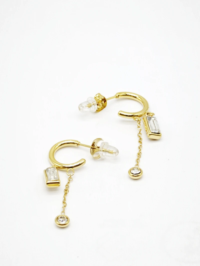 Stainless steel earrings 3