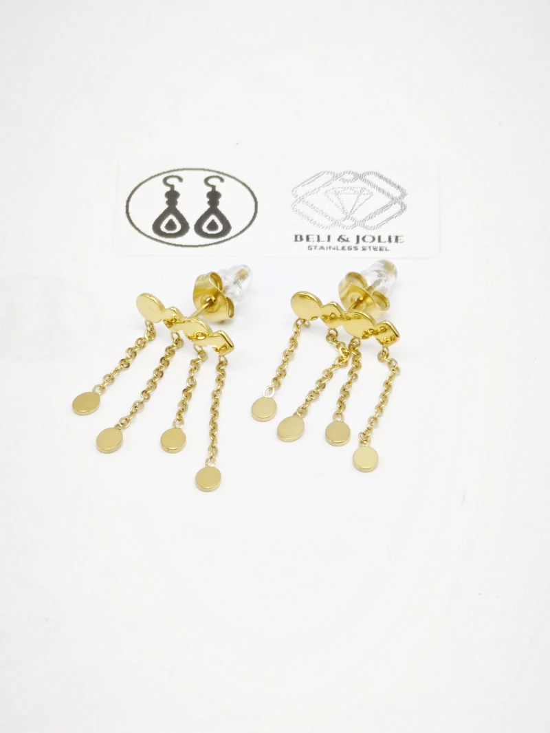 Stainless steel earrings 3