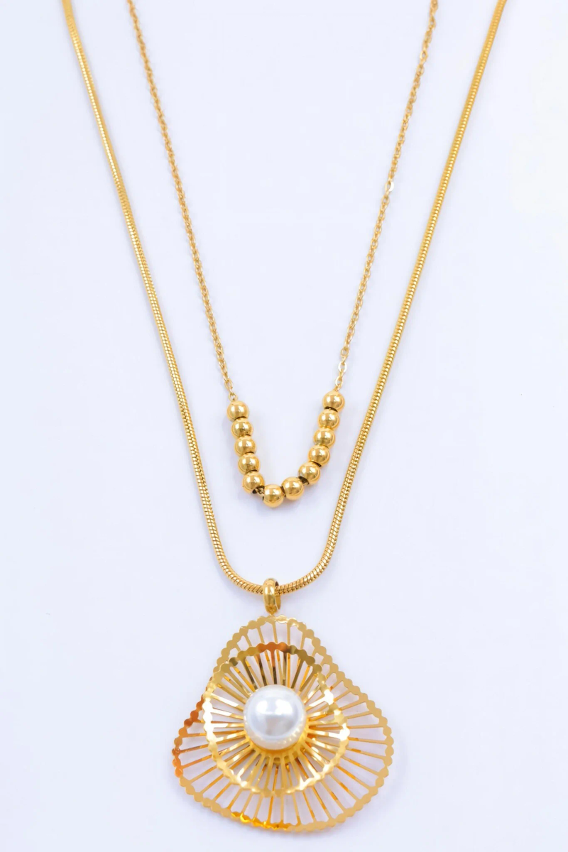 Necklace - stainless steel 2