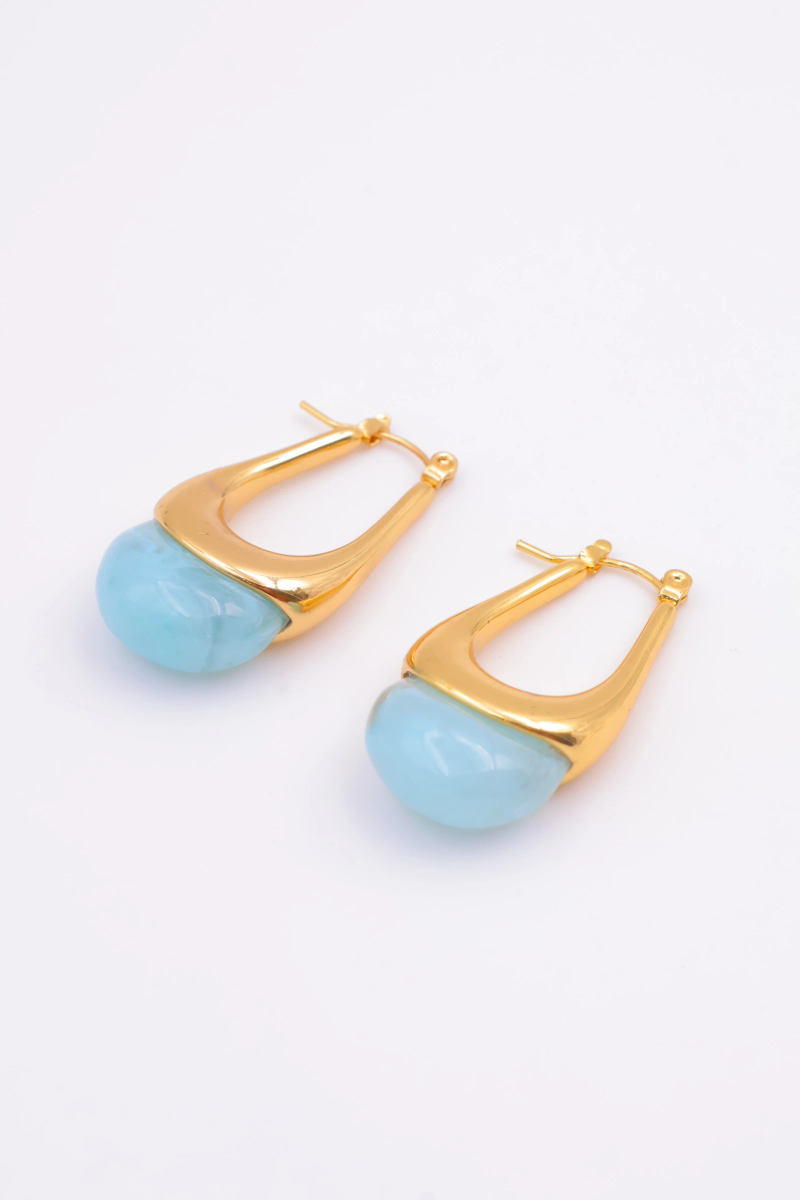 Boucles d'oreilles en acier inoxydable 2