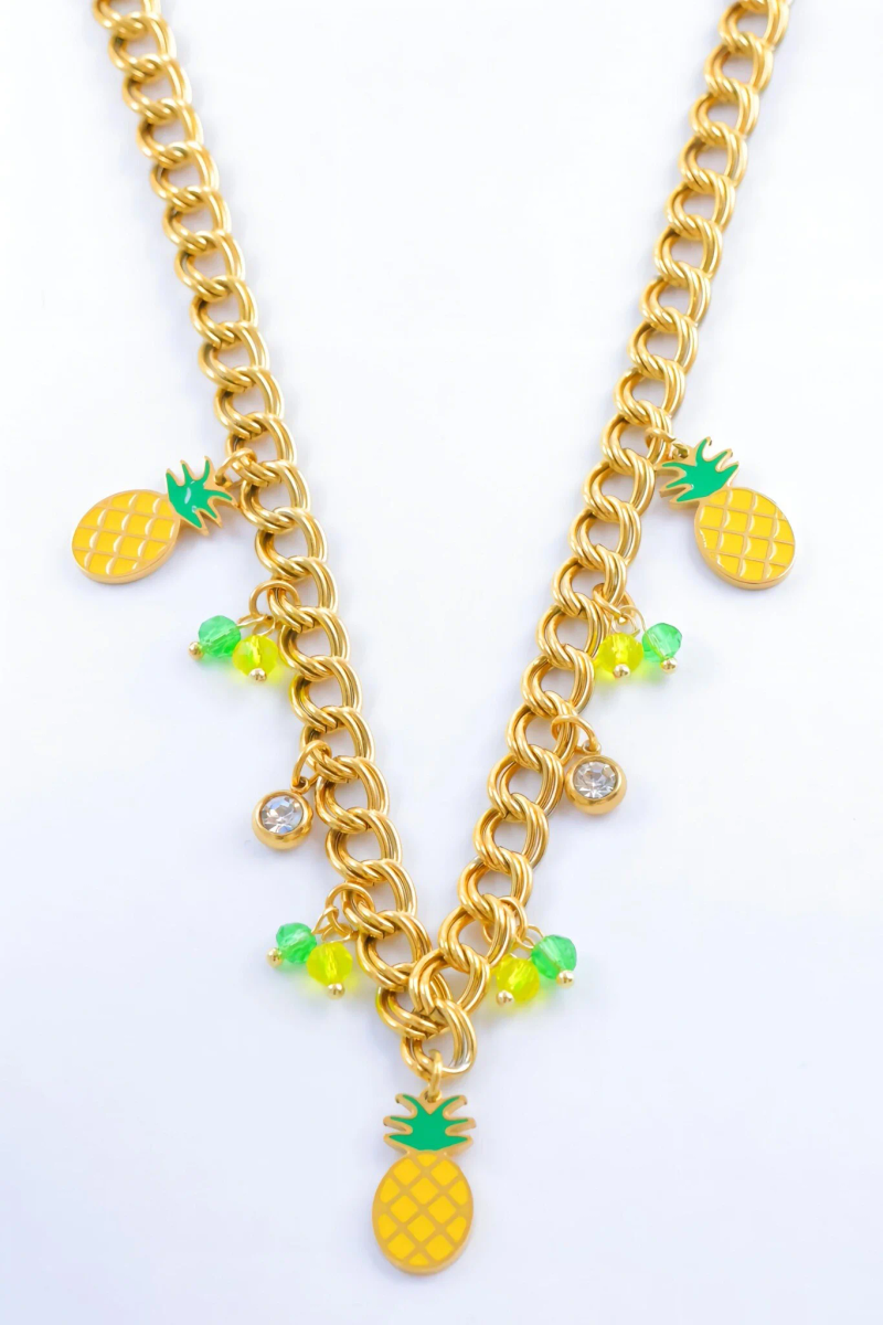 Necklace - stainless steel 2