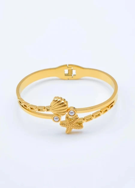 Stainless steel bangle bracelet 2