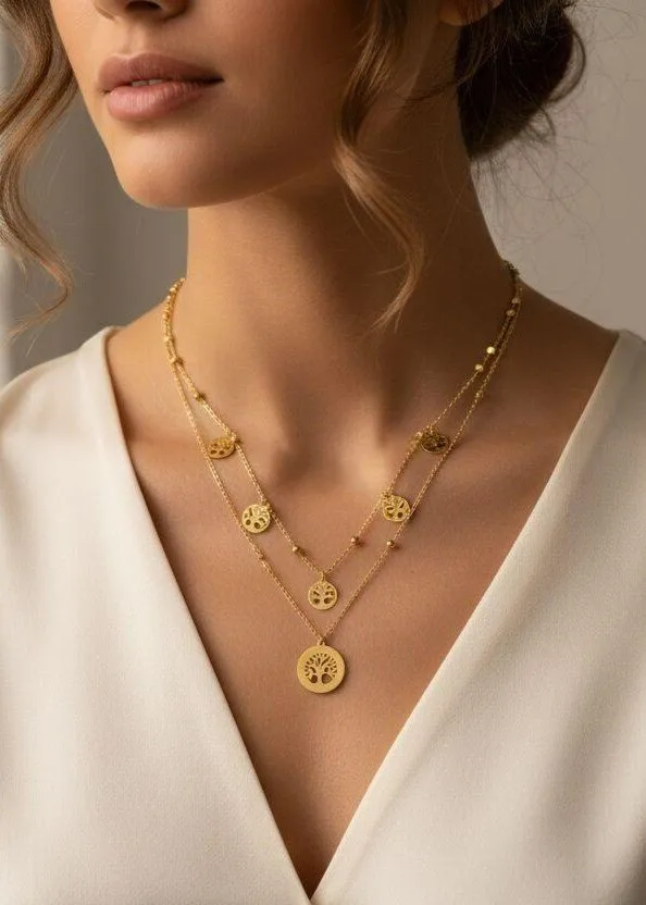 Stainless steel necklace 2