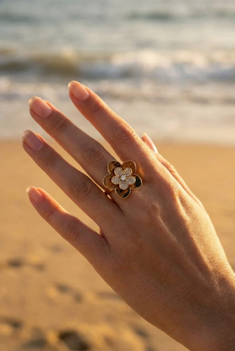 Adjustable stainless steel ring 2