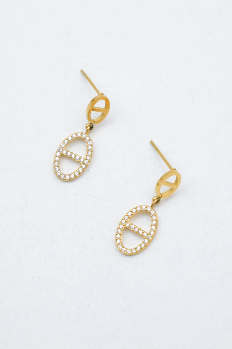 Stainless steel earrings 2