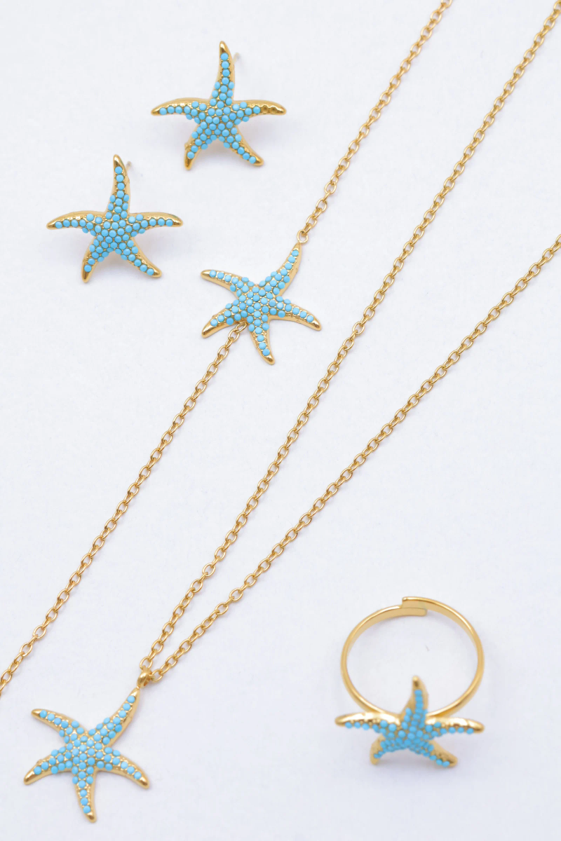 Stainless steel jewelry set 2
