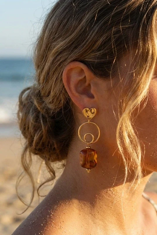 Boucles d'oreilles en acier inoxydable 4