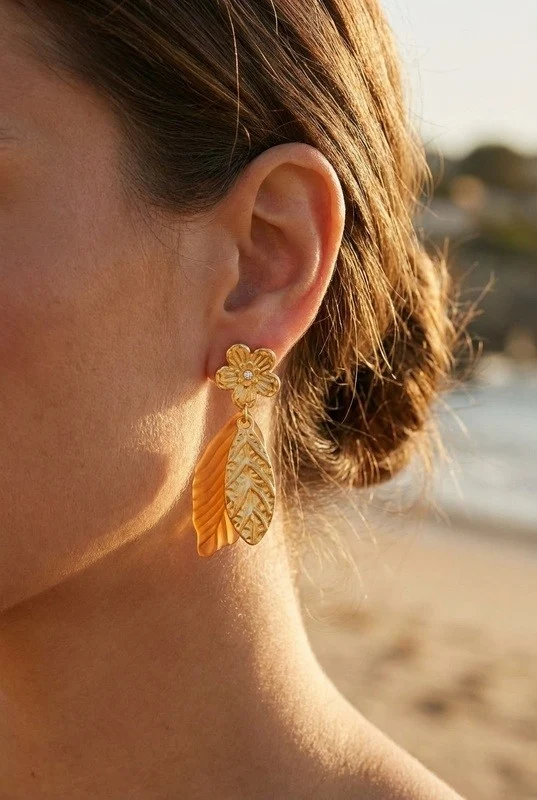 Boucles d'oreilles en acier inoxydable 3