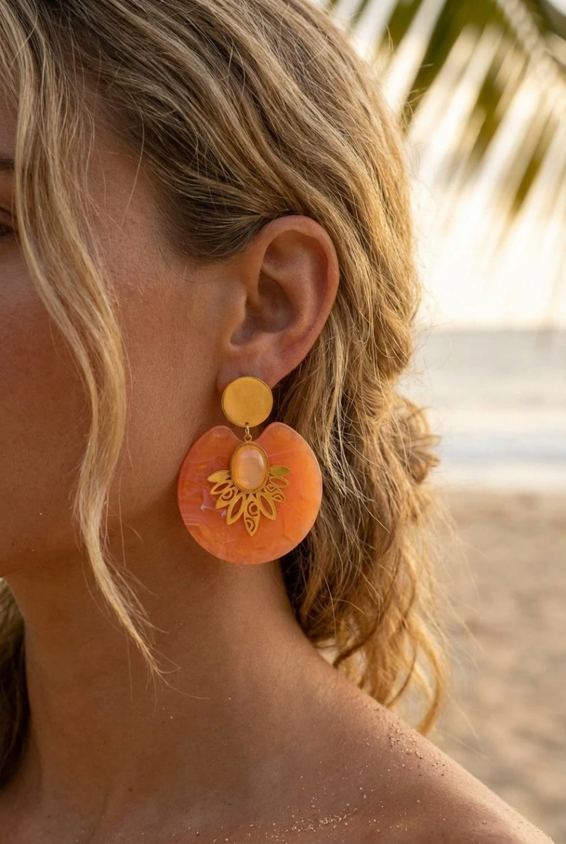 Boucles d'oreilles en acier inoxydable 2