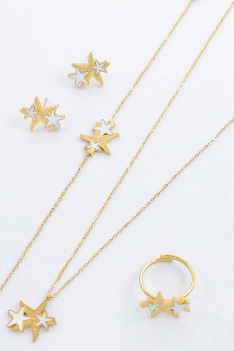 Parure de bijoux en acier inoxydable 2