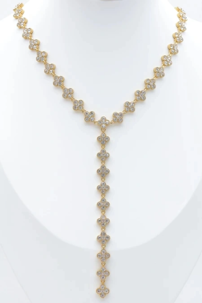Stainless steel y necklace 2