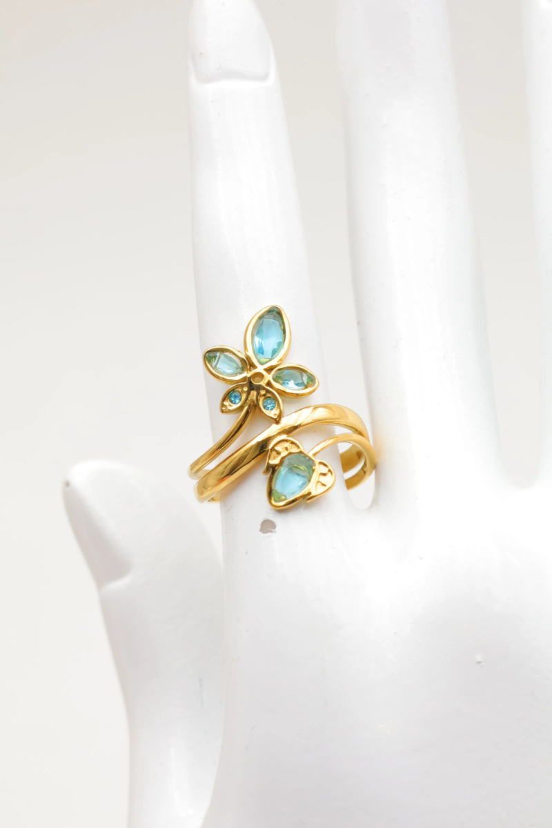 Bague ajustable en acier inoxydable 2