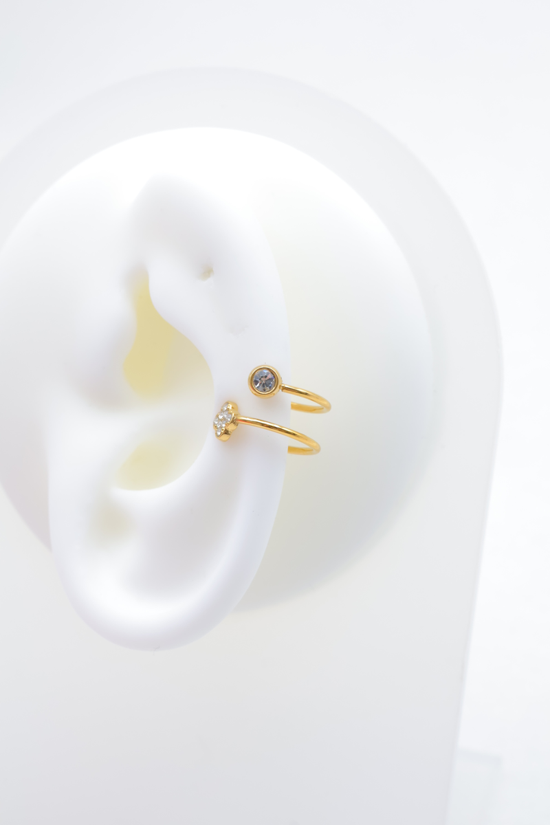 Boucles d'oreilles en acier inoxydable 2