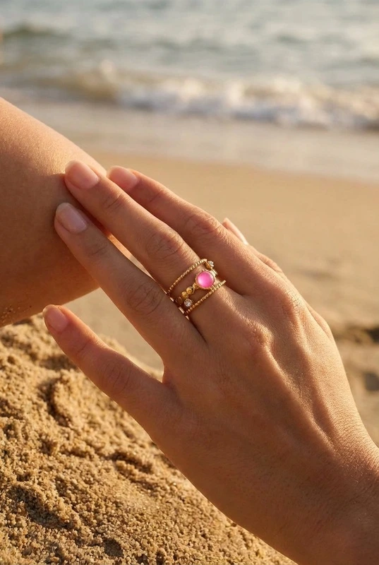 Bague en acier inoxydable ajustable
