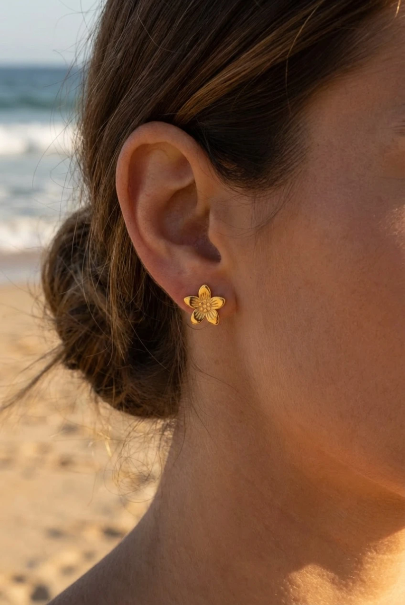 Boucles d'oreilles en acier inoxydable