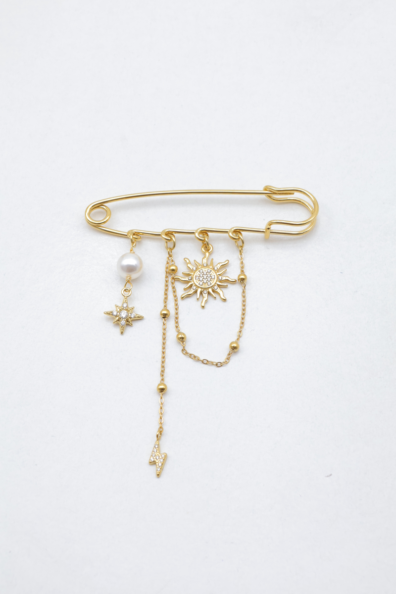 Broche en acier inoxydable