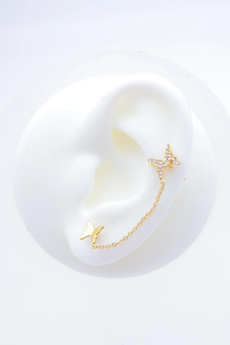 Boucles d'oreilles en acier inoxydable