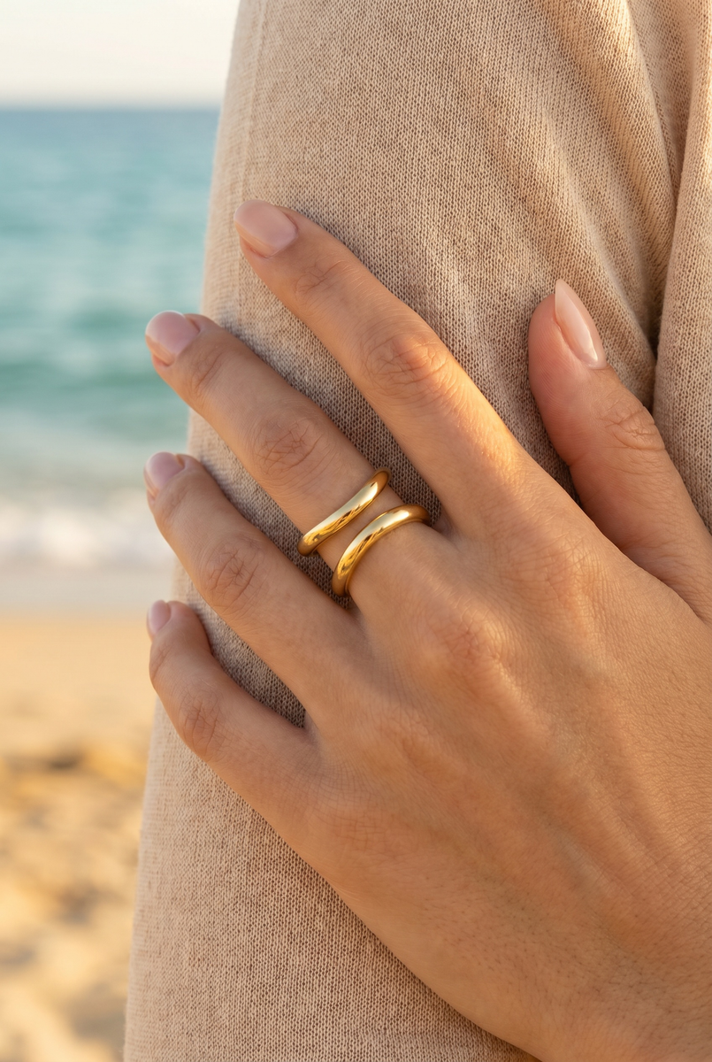 Bague en acier inoxydable