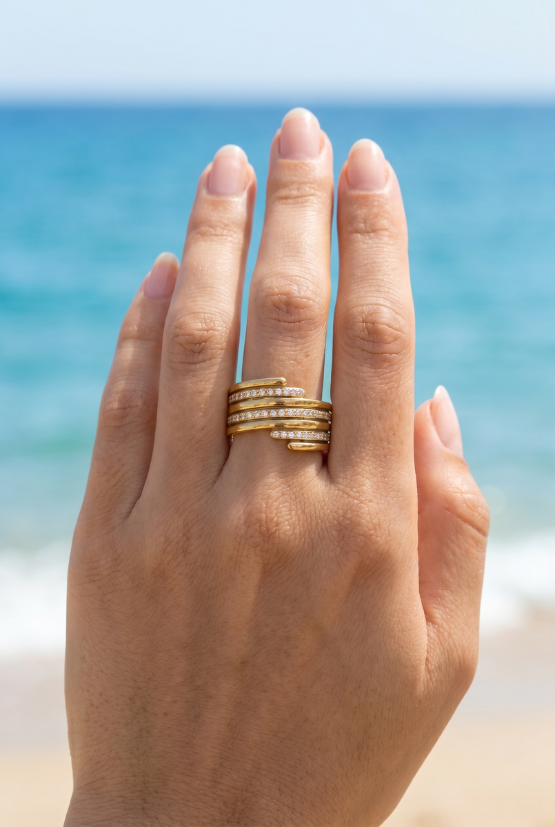 Bague en acier inoxydable