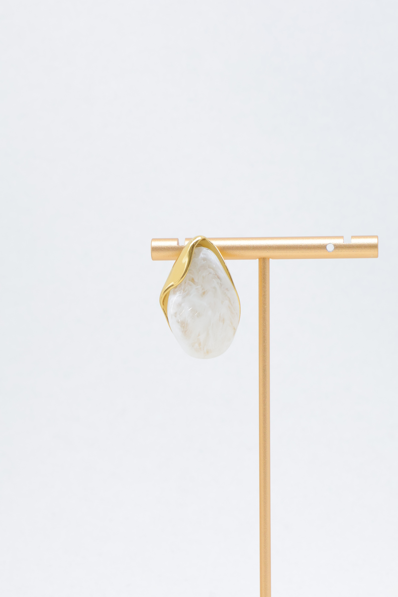 Boucles d'oreilles en acier inoxydable