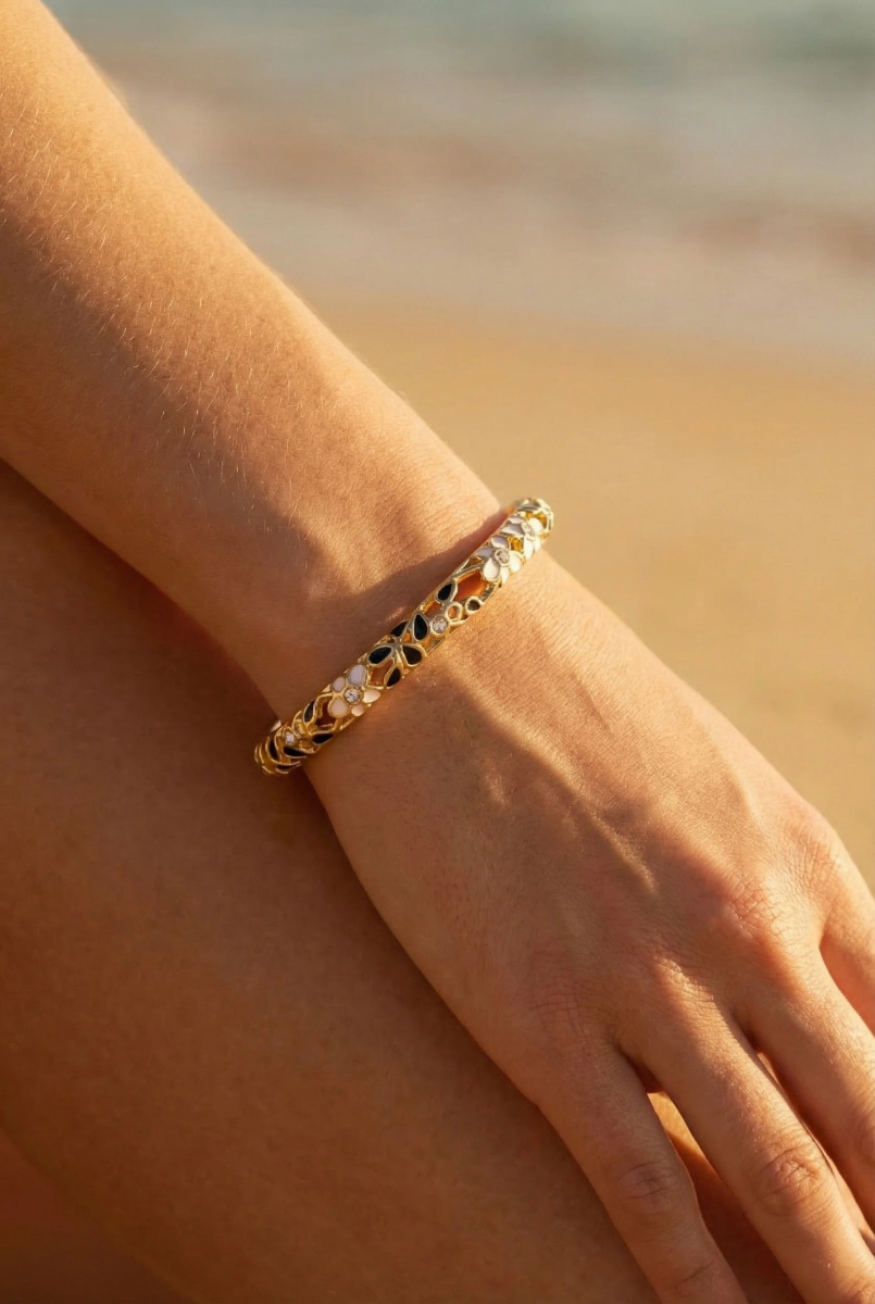 Bracelet jonc en laiton