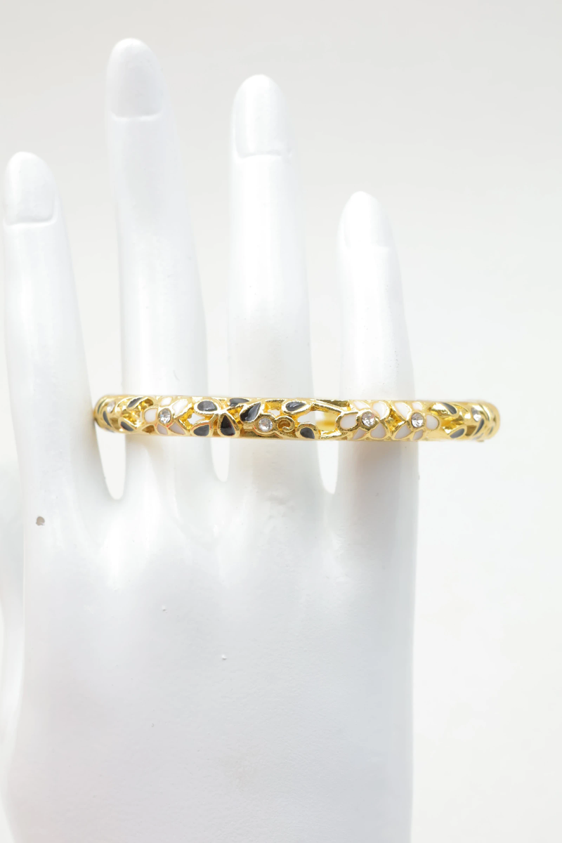 Bracelet jonc en laiton 2