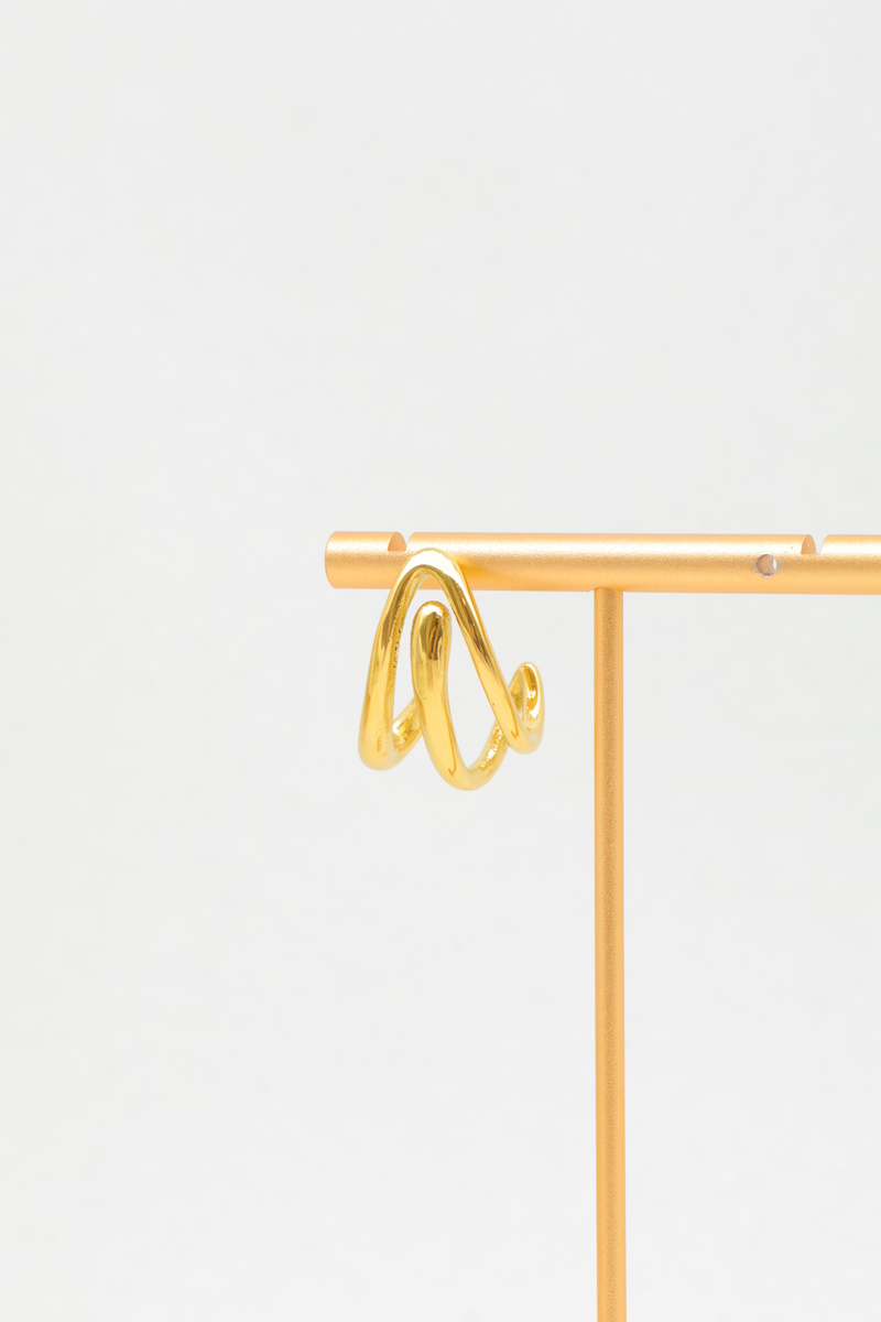 Boucles d'oreilles en acier inoxydable