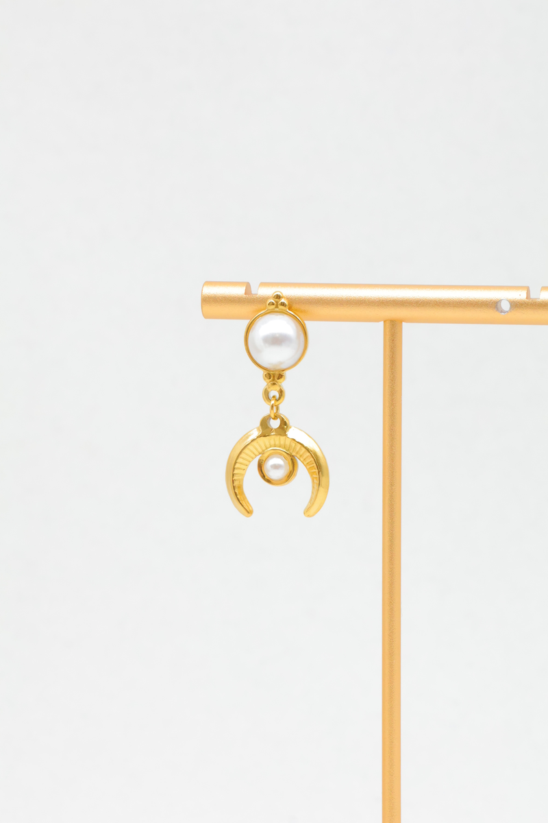 Boucles d'oreilles en acier inoxydable