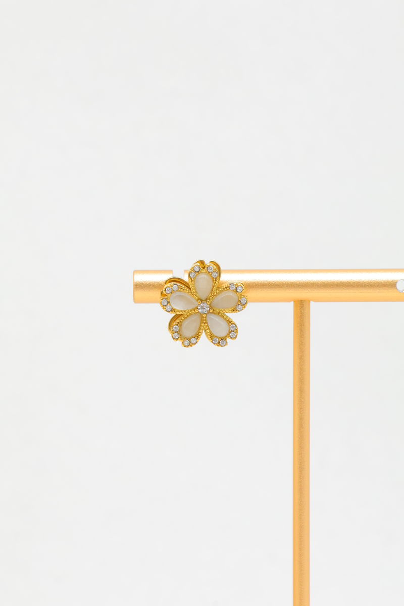 Boucles d'oreilles en acier inoxydable