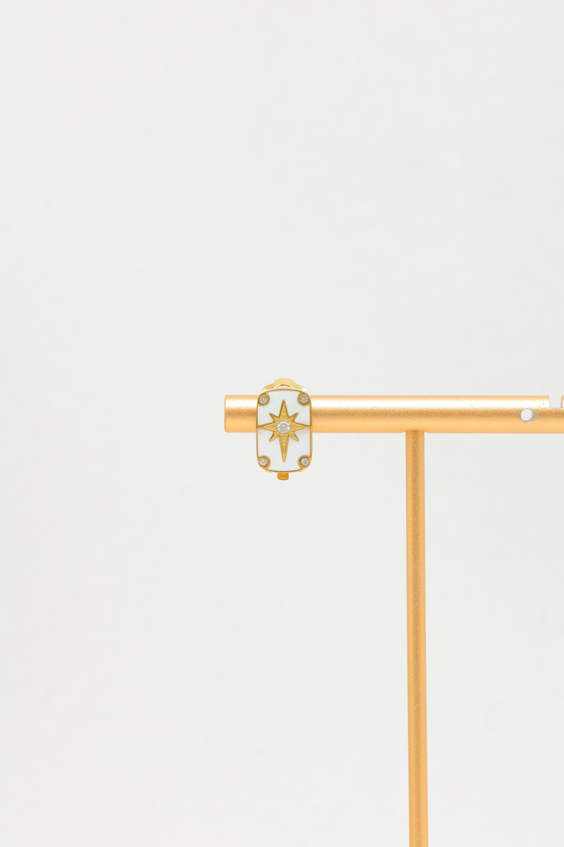 Boucles d'oreilles en acier inoxydable