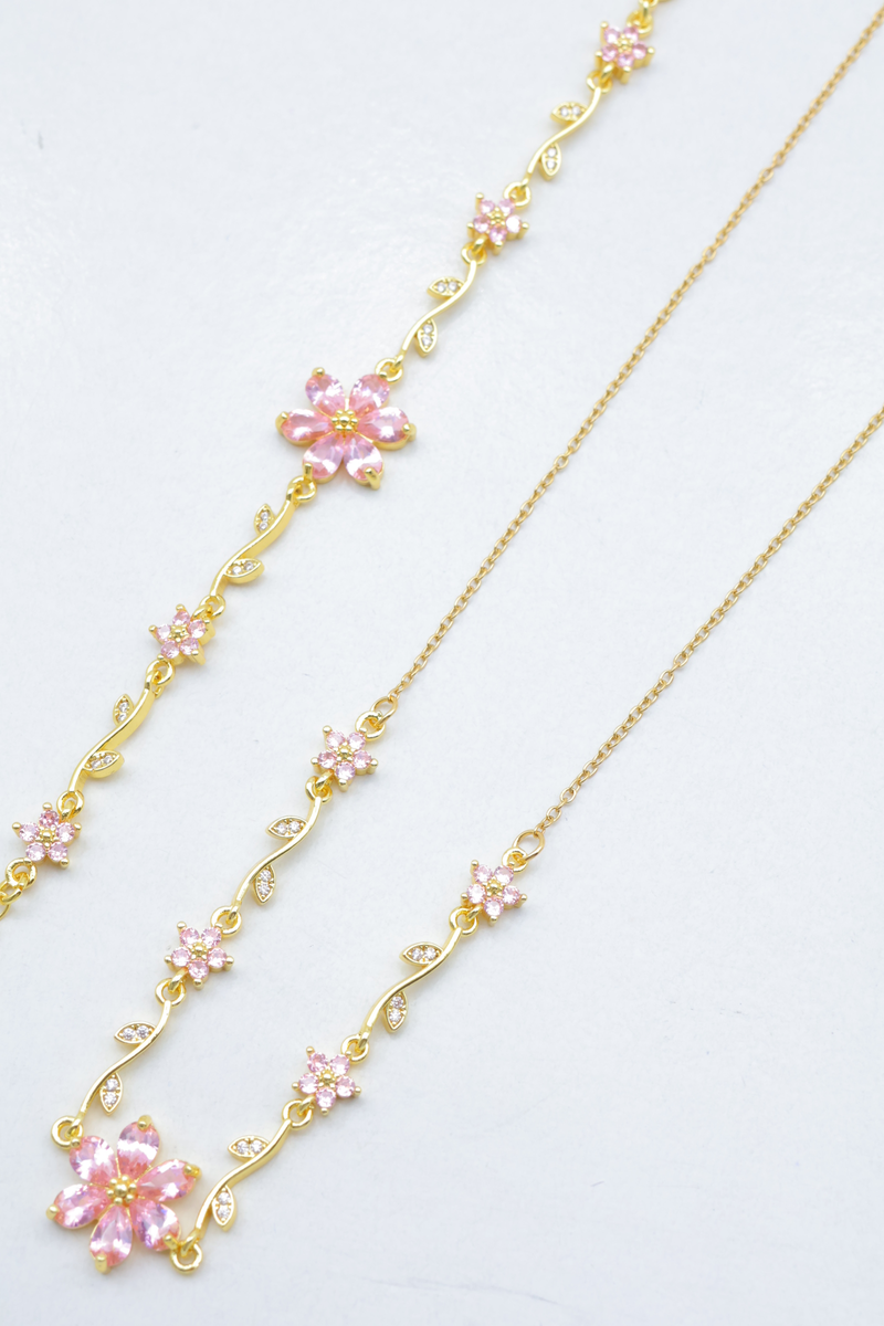 Parure de bijoux en acier inoxydable
