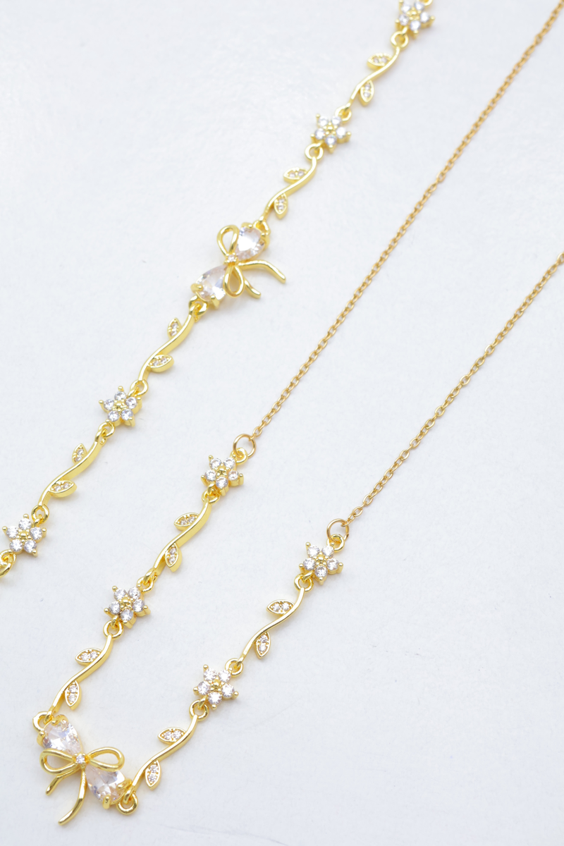 Parure de bijoux en acier inoxydable